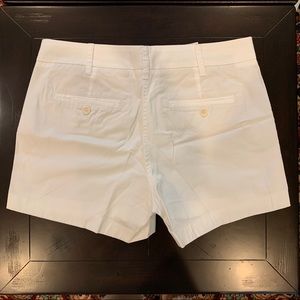 J Crew White Chino Shorts